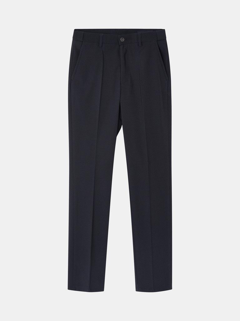 IKALOOK Spring/Autumn Patterned Suit Stretch Pants Cpt103