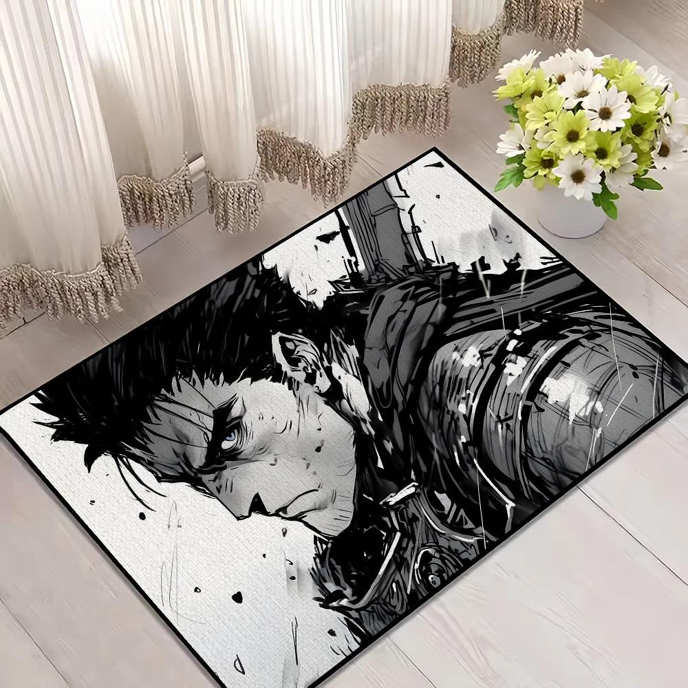 Anime B-BerserkS Cool Small Carpet for House Bedroom Decoration Kitchen Bath Super Absorbent Rug Carpet Foot Non-slip Exquisite