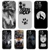 For iPhone 18 15 14 13 12 Mini 11 Pro Max XS X XR SE 7 8 Plus Soft Silicone Clear Cover The Wolf Luxury Phone Case
