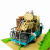 Sankei Miniature Art Kit Studio Ghibli My Neighbor The Kusakabe Family Moving Scale Paper Series Totoro House, 1/48 Craft, MK07-14