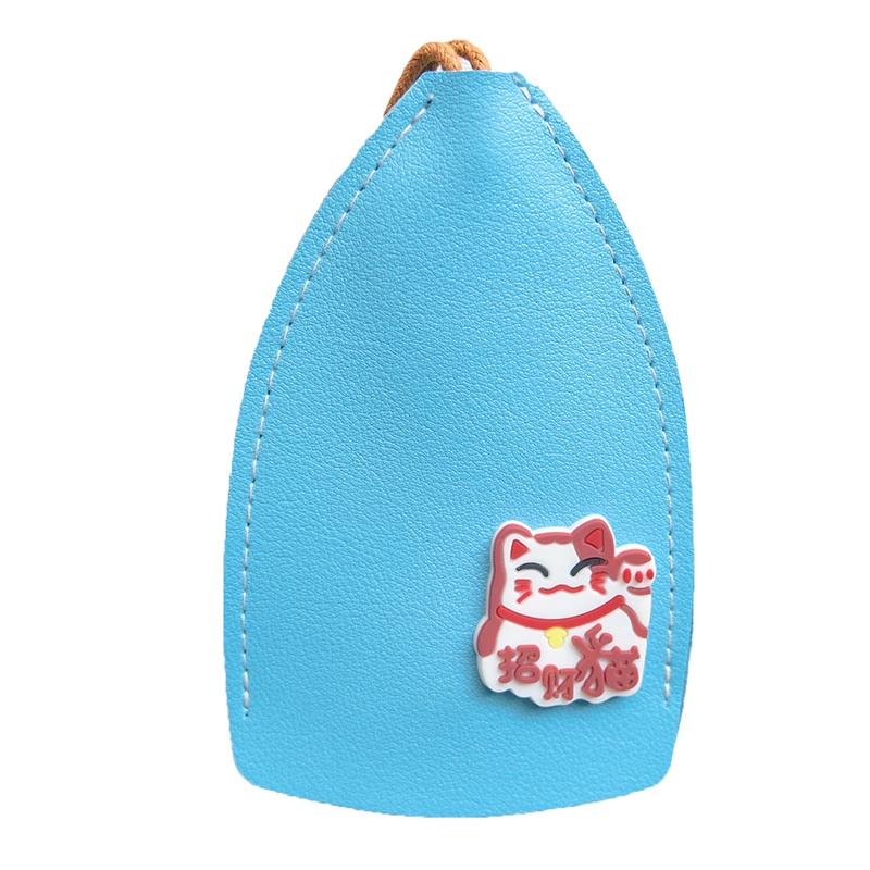 1Pc Cute Pu Pull Out Key Holder For Keys Creative Key Case Leather Keychain Leather Bag For Keys Car Key Box Pouch