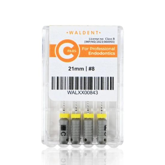 Waldent C Files 21mm ( Pack of 4 )