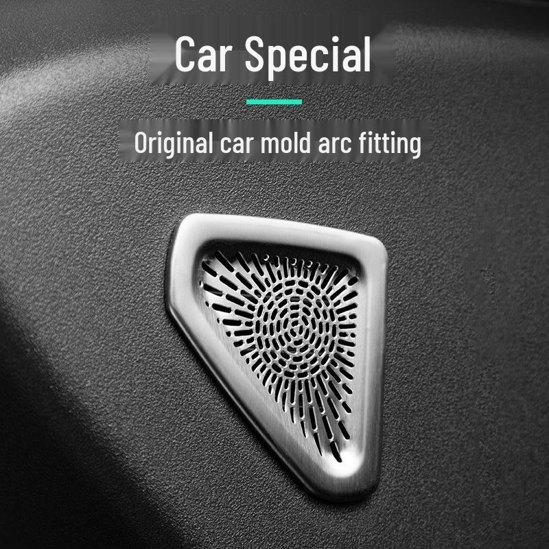 Lynk & Co 10EMP Car Speaker Decorative Metal Cover for Center Console