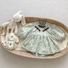 Kayoudou Baby Girl New Chinese Style Floral Romper