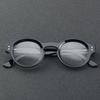 Fashion Retro Men Round Glasses Full Rim Black Women Eyeglass Frames 43 27-145mm