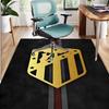 Football Club Pattern Rug, Indoor/Outdoor Mat, for Picnic, Gameroom, Bedroom, Office, Living Room, Home Decor Carpet, Birthday Gift