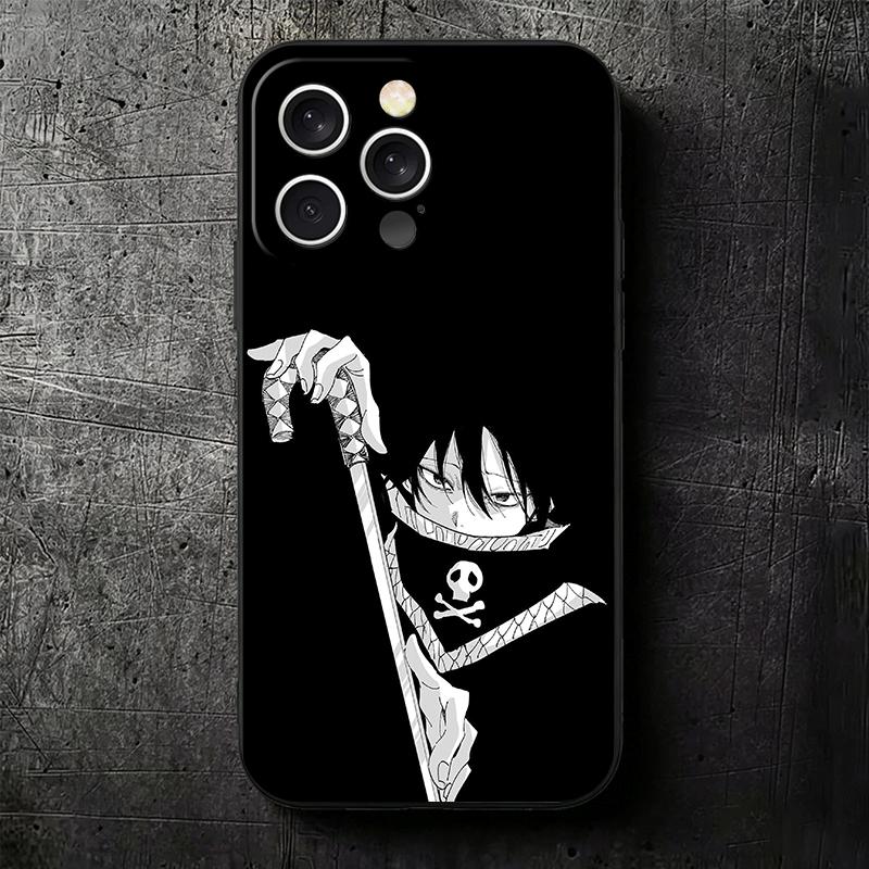 Hunter X-Hunters Feitan Portor Soft Phone Case for iPhone 16 16E 17 Air 15 Pro Max 14 Plus 13 Mini 11 12 7 Black Cover Back Shel