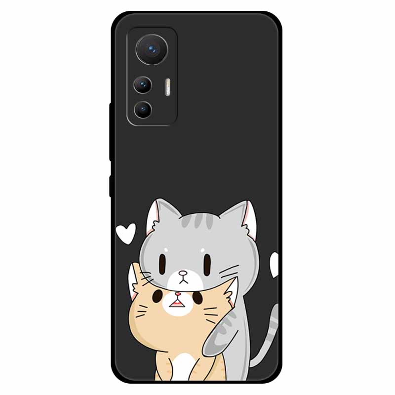 For Xiaomi 12 Lite Case Soft Silicone TPU Space Protective Back Cover For Xiaomi Mi 12 Lite Cases 12lite Printed Marble Shells