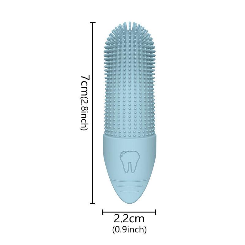 

Silicone Dog Tooth Brush 360 Degree Cleaning Dog Tooth Cleaning Brush Double Sided Cat Dogs Dental Plaque Care Tools Accessories