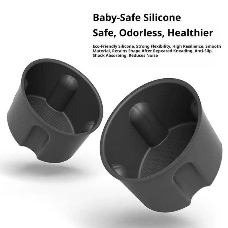 For Tesla Model Y L 2026 Silicone Three Drain Cup Covers Car Beverage Holder Storage Compartment Car Sticker Car Decoration