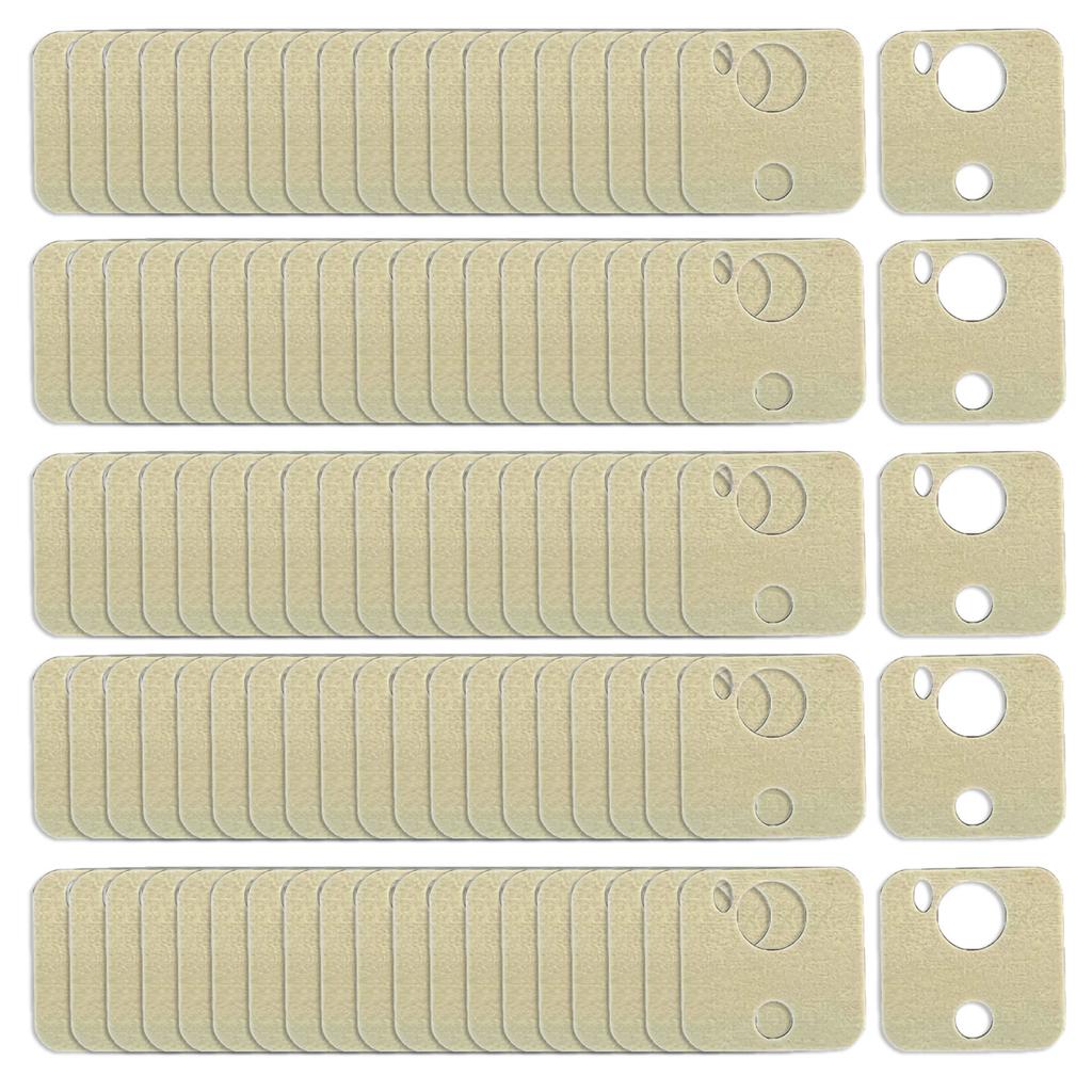 100 Pcs Embroidery Floss Organizer Floss Drops Wooden Cross Stitch Sewing Tools Thread Drops for Efficient Storage