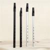 Tin Penny Whistle Flute 6 Hole Metal Flute C/D Key Irish Whistle Instrument Woodwind for Beginners Easy To Play