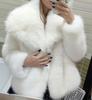 Women's Fluffy Tipped Fox Faux Fur Coat - New Fashion for Autumn/Winter