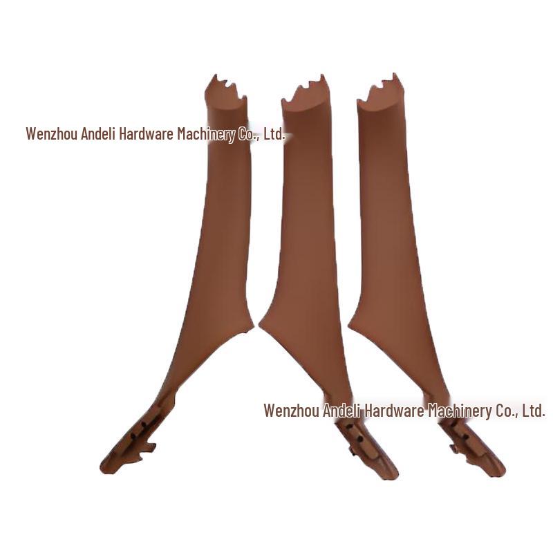 BMW 5 Series Interior Armrest 7-Piece Set RHD (Red Brown)
