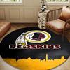 Washington Redskins Round mat, Anti-slip Circle Carpet Chair rug For livingroom,Bedroom, doormat home decor Gift Christmas Gifts