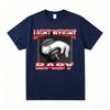 Funny Cat Dumbbell Print Round Neck Tshirt For Adult And Kids Casual Loose Short Sleeve Top Summer Clothes Graphic T Shirts