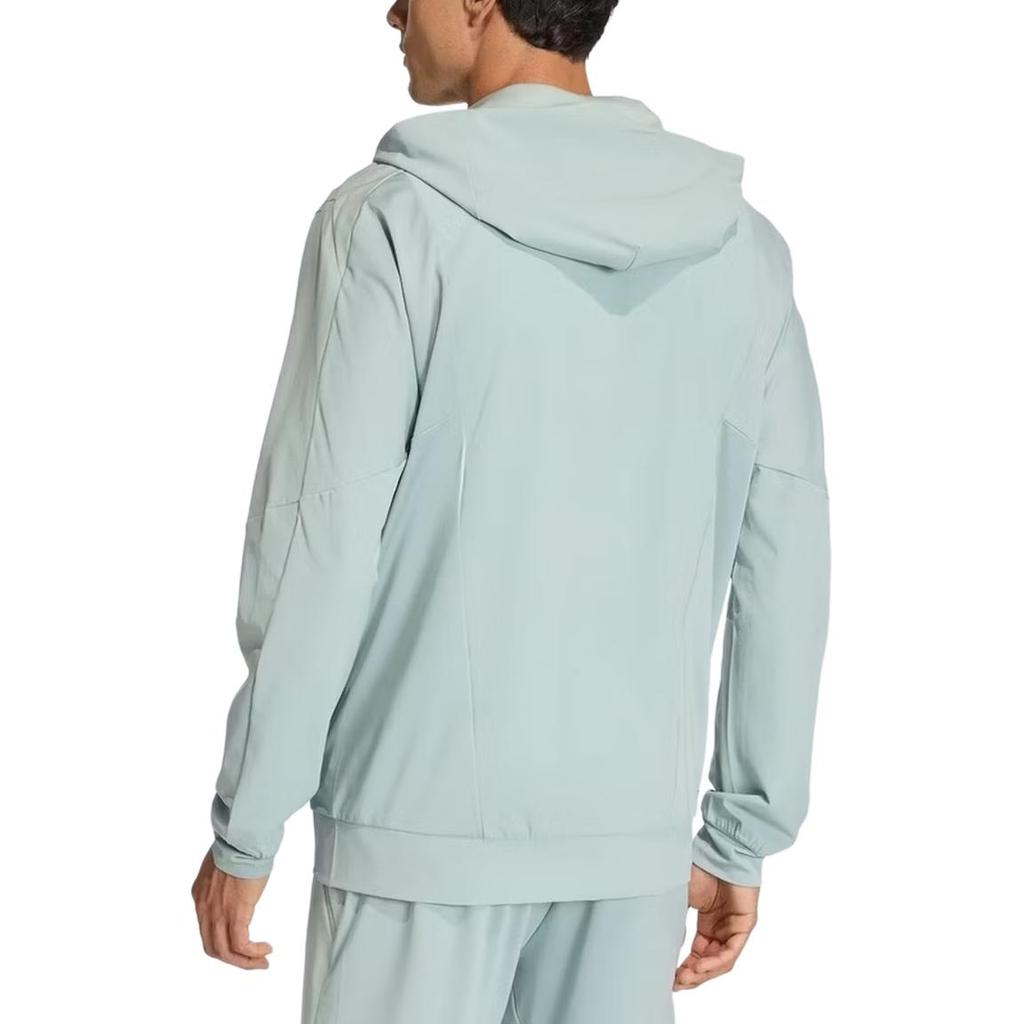 Adidas D4T Solid Color Quick-Dry Sweat-Wicking Hooded Jacket Men jackets KA4824
