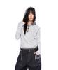 AAKAM Camo Contrast Hooded Long Sleeve (White)