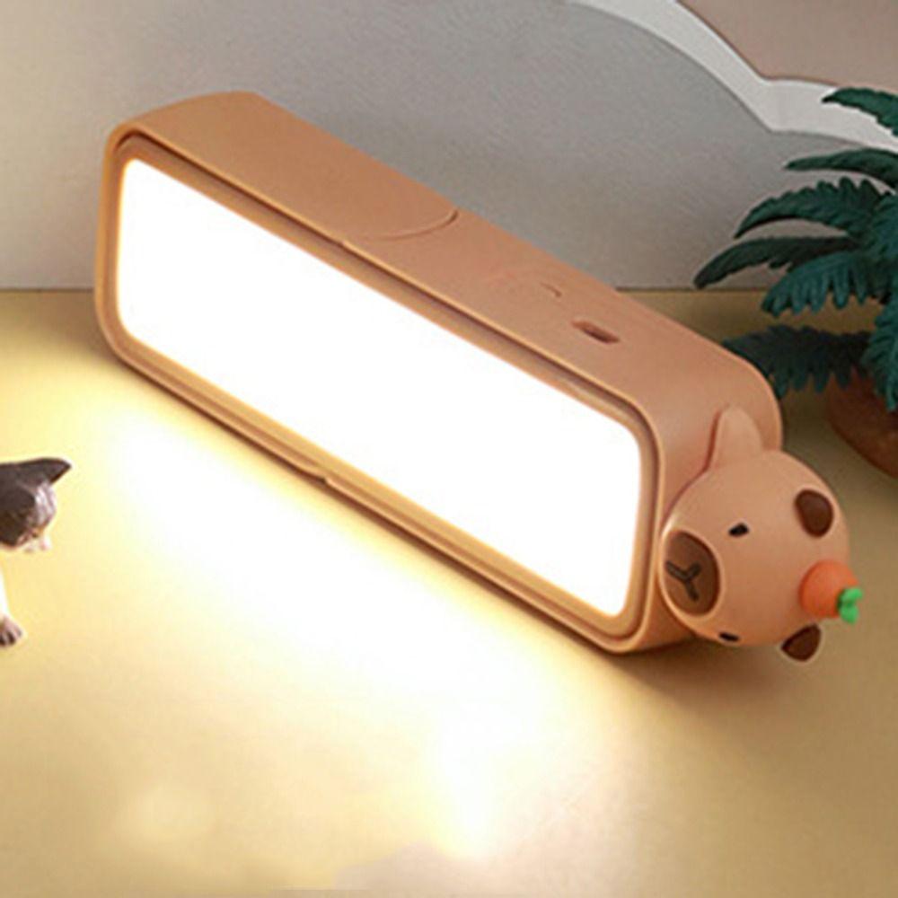 USB Rechargeable Capybara Desk Lamp Multifunctional Wall Lamp  Student Dormitory
