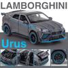 1/32 Lamborghini Bison Urus SUV Alloy Scale Car Model Diecast Metal Miniature Car Model Sound and Light Collection Children Toy Vehicles Gifts