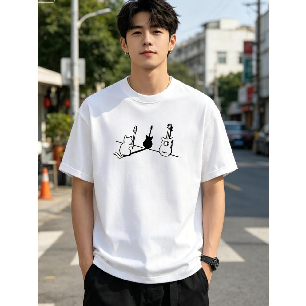Pure Trendy Brand Shortsleeved Tshirt Unisexs Casual Versatile Loose Largesize Top For Unisex Fashion And Casual Trend Tshirt