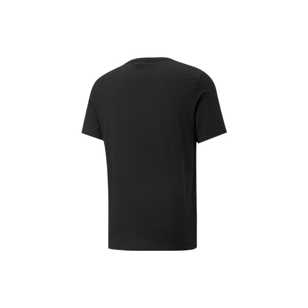 Puma X Coca-Cola Buchstaben-Print Rundhals Kurzarm T-Shirt Herren Tops Schwarz 536158-01