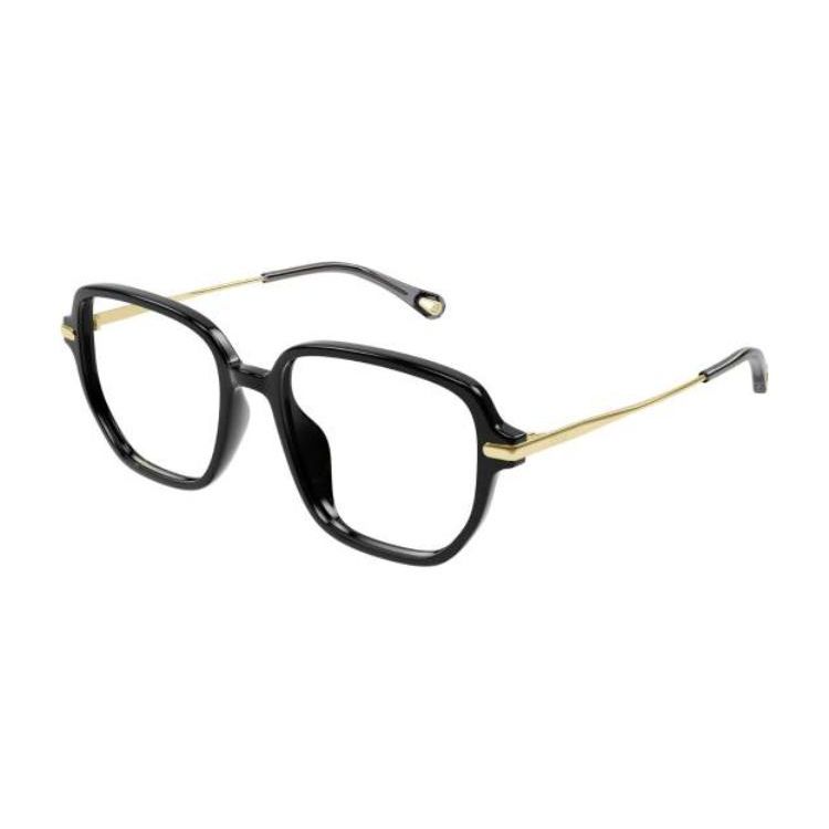 

Chloe Logo Trend Metal Rectangular Sunglasses Men sunglasses Black CH0218OA001 55,Black