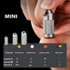 Titanium Alloy MINI Pill Box Waterproof Capsule Portable Pocket Storage Box EDC Tools Outdoor Travel Camping First Aid Pill Case