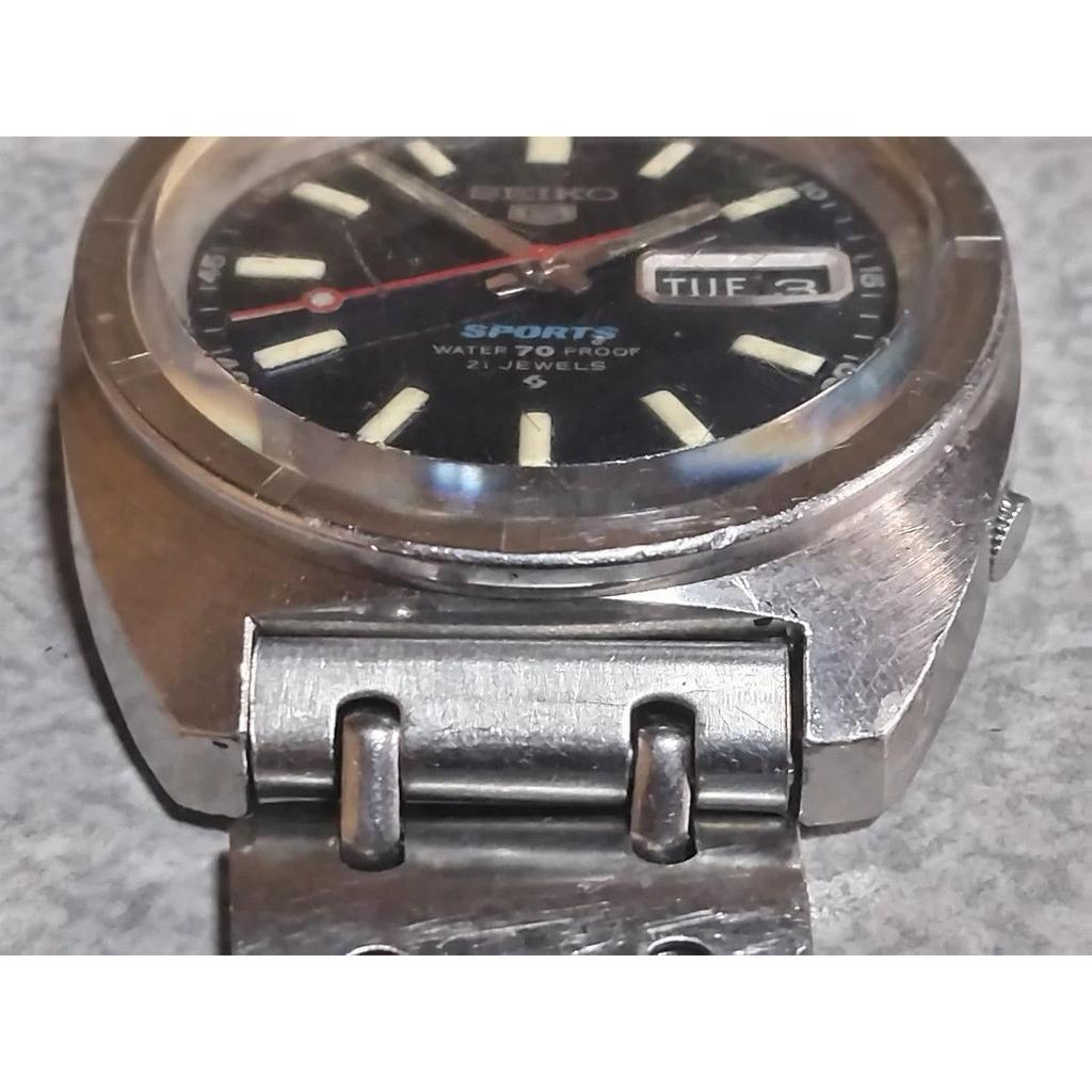Used Seiko 5 Sports (6119-8140) SEIKO 5 SPORTS BL DIAL