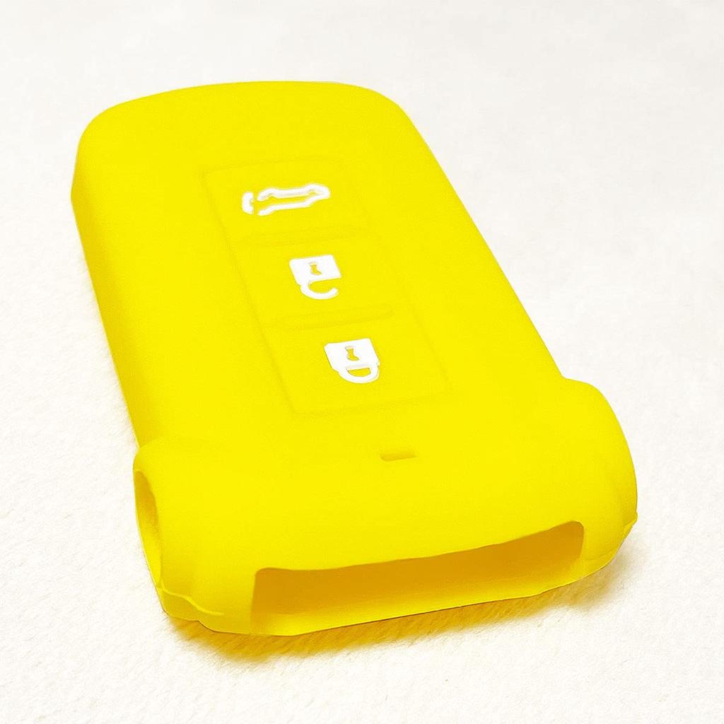 IKT Smart Key Silicone Cover 3 Buttons Yellow / Delica D5 / Outlander PHEV,