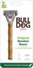 Bulldog Original Bamboo Holder with 2 Replacement Blades for Razor 5-blade Men's
