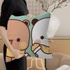 Cartoon B-Bubu And D-Dudu Cute Personalized Picture Text Home Decorative Pillows Household Gifts 45x45cm