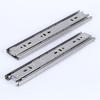 Silent Soft-Close Stainless Steel Drawer Slides, 3-Section Rails for Kitchen Cabinets and Wardrobes