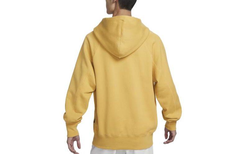 Nike Sweatshirts Men's Wheat Gold Hooded Moderate Regular DV9778-725