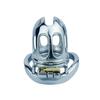 FRRK Built in Stealth Lock Cock Cage SM Hex Lock Male Chastity Device Bondage Restriction Abstainer Sex Toys For Men Gay Adult Pleasure Products