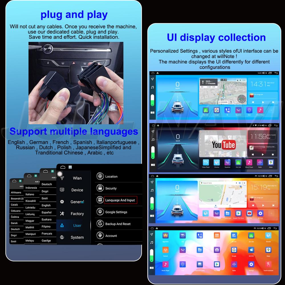 12.3 INCH Android 14 For VOLVO XC90 2004-2013 4G Car Radio Player Navigation GPS Octa Core 8G+128G Radio Multimedia