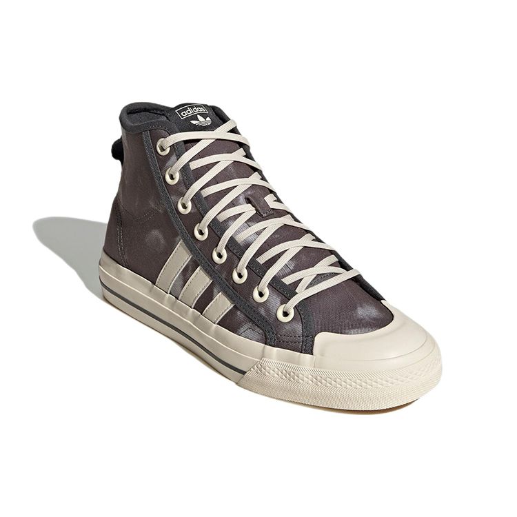 adidas Nizza High RF Bleached - Grey Wonder White Unisex Sneakers Grey-Four GX4586
