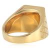 2026 European and American Fashion Square Diamond Ring Agate Rhombus Ring Domineering Retro Ring