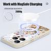 Magnetische Kreative Blumenmuster Handyhülle Für iPhone 17e 17 16 15 14 13 Pro Max 16e Für Magsafe Kabelloses Laden TPU Weiche Hülle