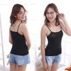 2025 Spring/Summer Plus Size Round Neck Small Camisole - Plain, Versatile, Sexy Inner Wear Tank for Women