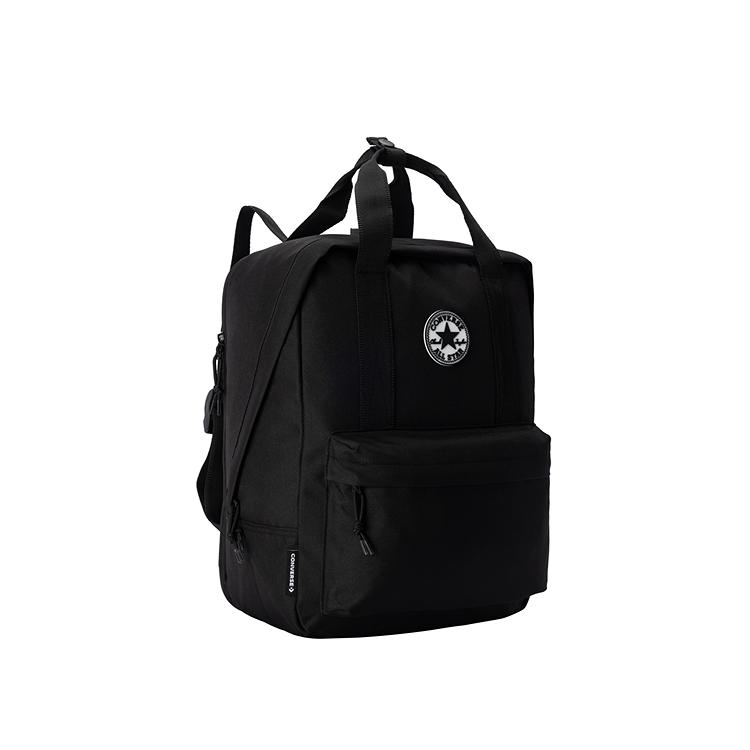 New Converse Polyester Backpack Laptop Bag Medium Unisex Jet Black CV2513029PS-005