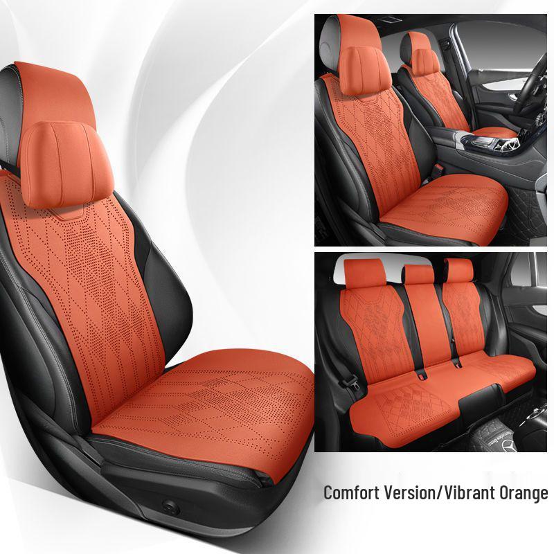 Roewe I5/RX5 Universal All-Season Suede Car Seat Cushion, IMAX8 Summer Cover, ERX5/I6 Saddle Pad