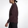 Nike Solid Color Casual Zip Sports Jacket Women Jackets Deep-Purple 930154-652