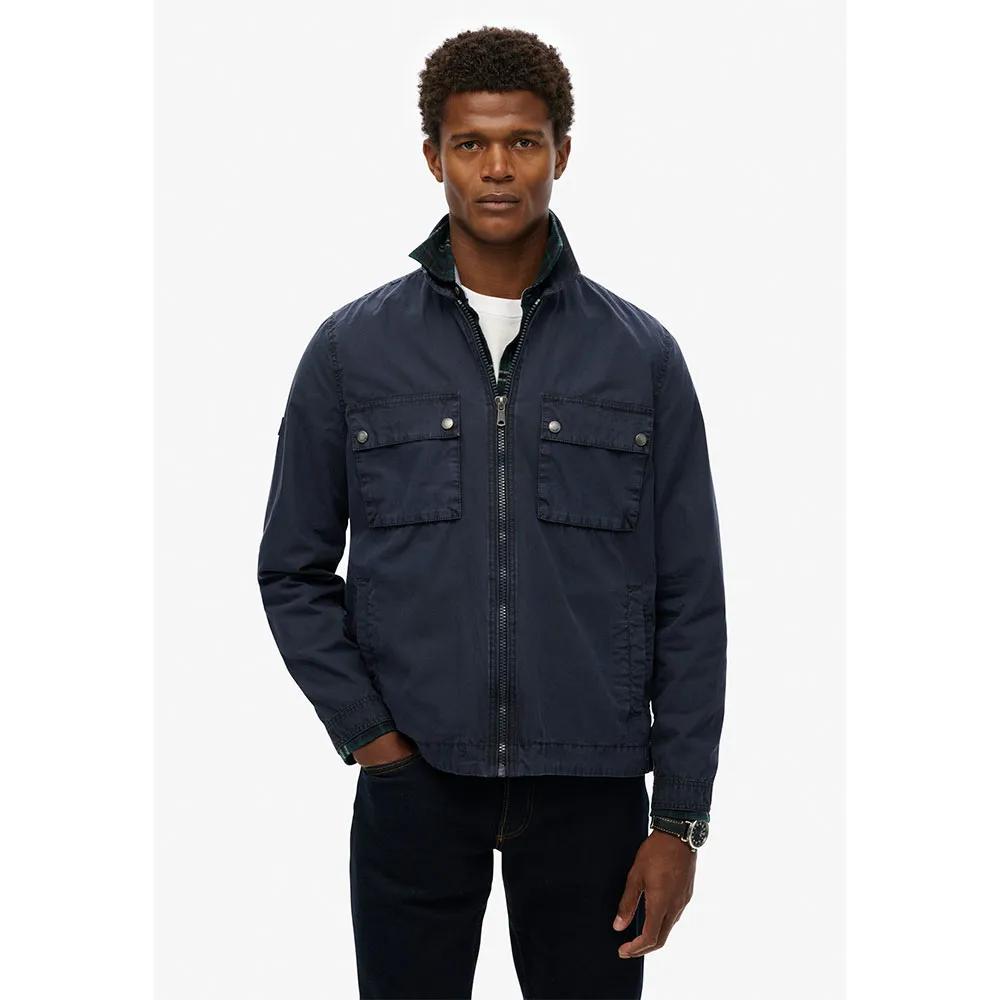 Superdry Herren Blau Jacke - Bild 2