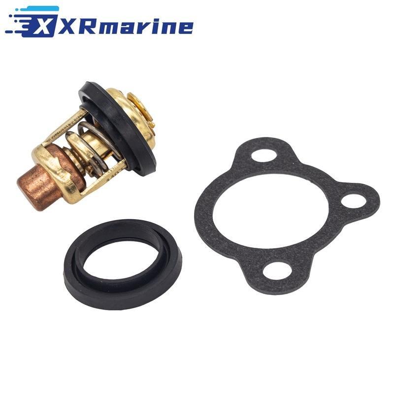 

Thermostat Repair Kit For Yamaha Outboard Marine 6G8-12411-00 w/ Gasket 6G8-12414-A0 чёрный