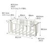 Yamazaki Jitsugyo 5995 Film Hook Toilet Supplies Storage Rack White W21 x D x H Hook Not Tower Collective Storage Toilet Supplies Storage Rack Approx.