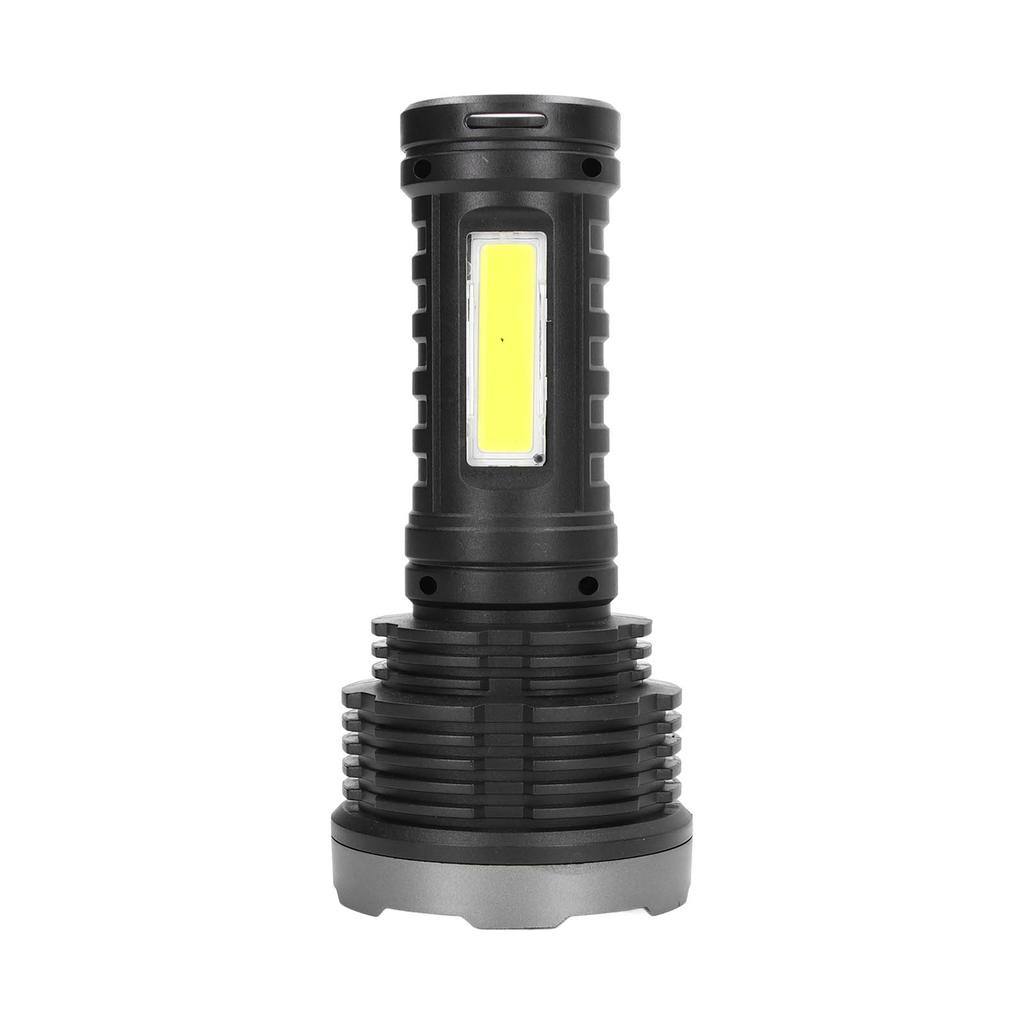 Spotlight Flashlight USB Rechargeable Handheld Flashlight Waterproof for Outdoor Camping Hiking Picnic