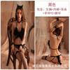 Sexy Lingerie Sexy Hot Three-point Pussy Uniform Seduction Open Crotch Free One-piece Pajamas Passion Suit