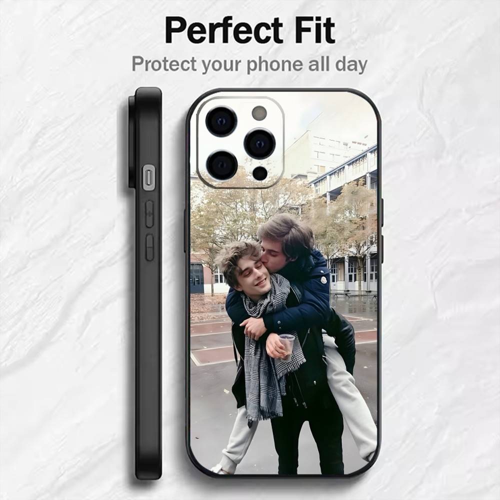 SKAM F-France S-Saison  Phone Case For iPhone17,16,15,14,13,12 Plus,Max Soft Silicone Black Cover