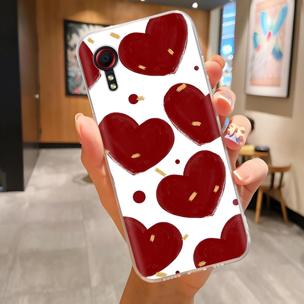 For Samsung Xcover 5 Case Cartoon Butterfly Soft Clear Slim Silicone Back Cover For Samsung Xcover5 Phone Housing Shell Fundas